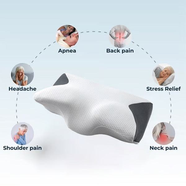 CloudNest™ Premium Ergonomic Pillow