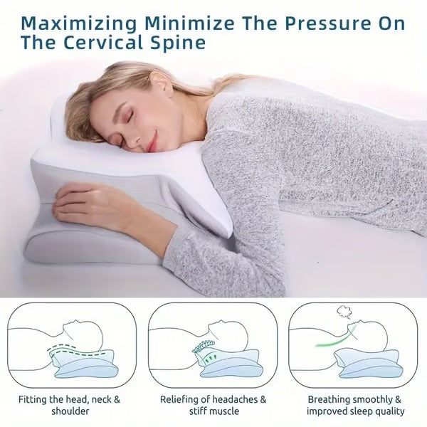 CloudNest™ Premium Ergonomic Pillow