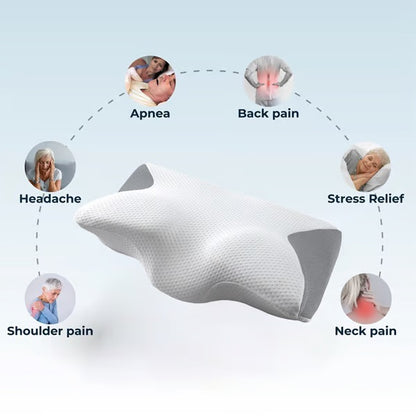 CloudNest™ Premium Ergonomic Pillow