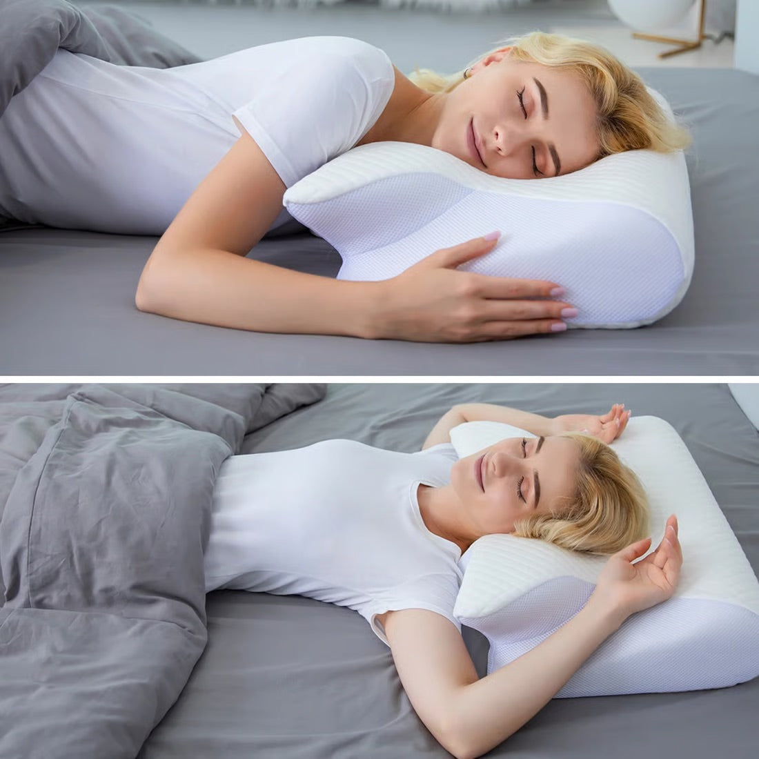 CloudNest™ Premium Ergonomic Pillow